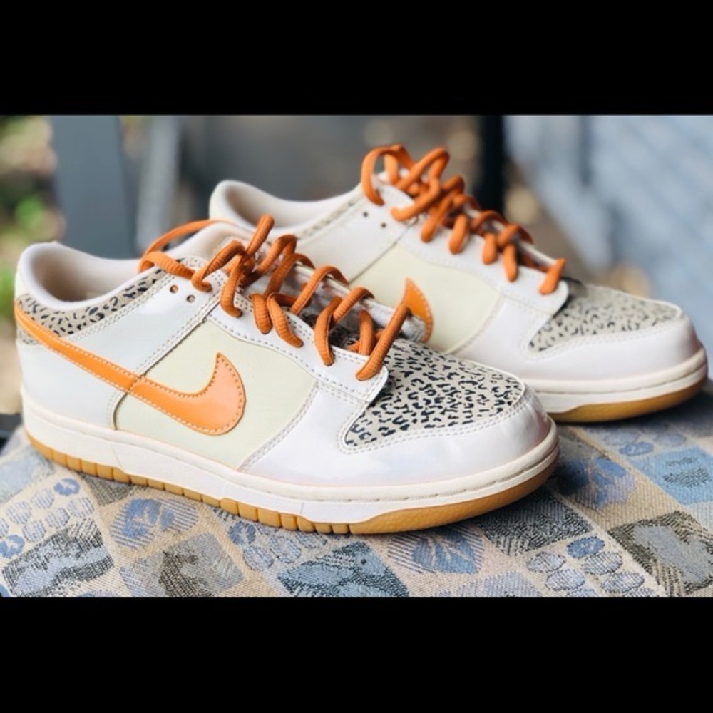 NIKE Dunk Low GS 'Leopard